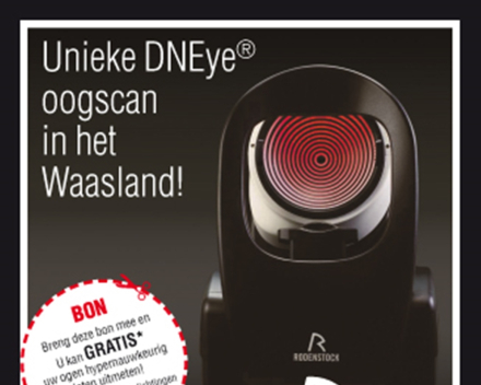 GRATIS hoogwaardige OOGSCAN